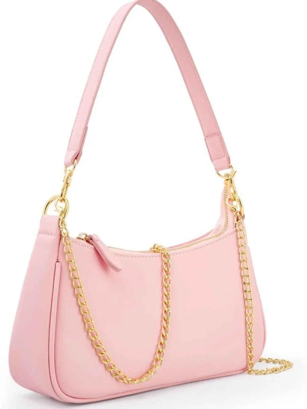 Small Leather Hobo Purse for Women | Cute Shoulder Bag with Removable Straps